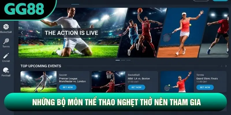 Những bộ môn thể thao nghẹt thở nên tham gia Những bộ môn thể thao nghẹt thở nên tham gia